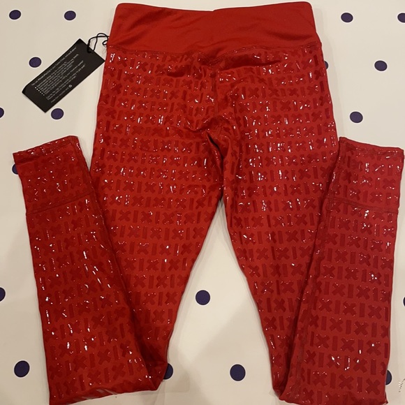 CREATURES OF XIX Gecko Grip Leggings: Red Rust - Picture 5 of 6